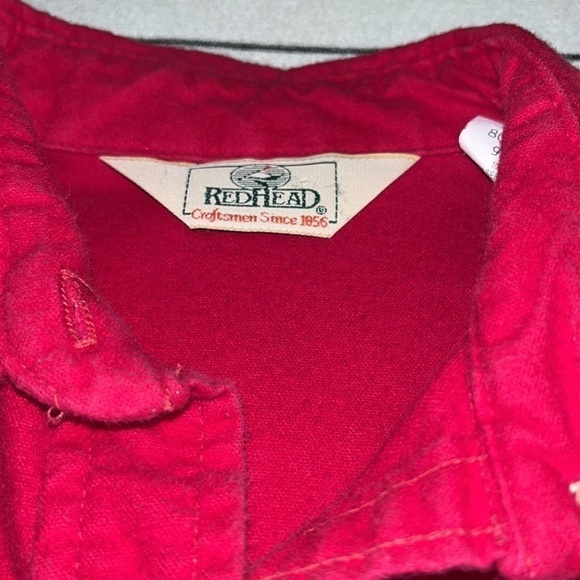 VINTAGE RedHead USA Made Long Sleeve Button Down Shirt Size XL - Picture 3 of 10